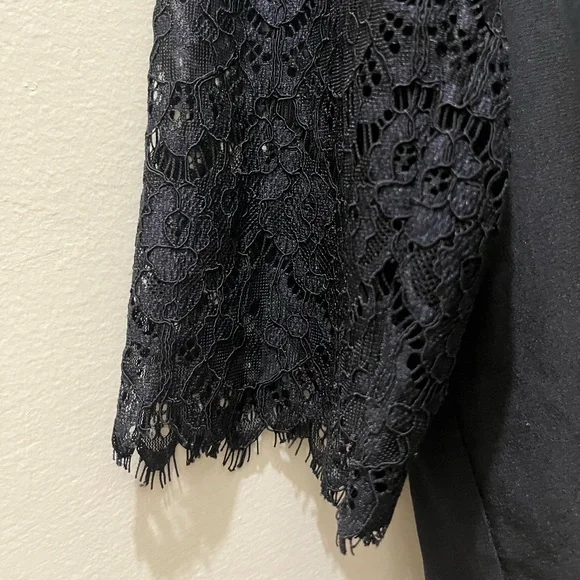 Sézane Adeline Blouse in Noir, FR Size 40 (US 8) - Picture 10 of 15